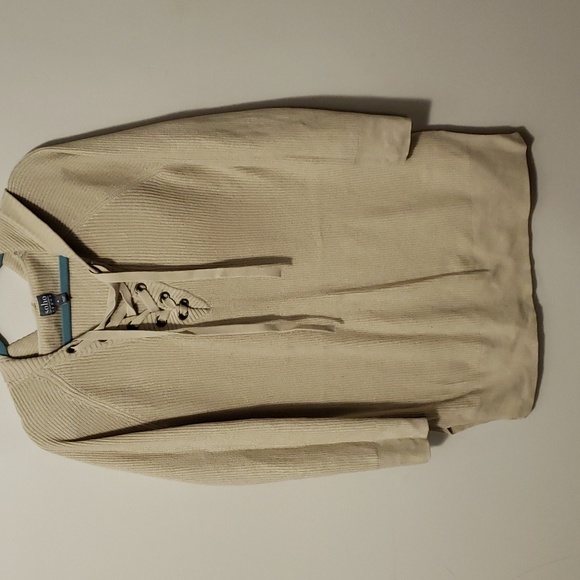 Soho NY&Co. Hooded Long Sweater - Picture 1 of 4